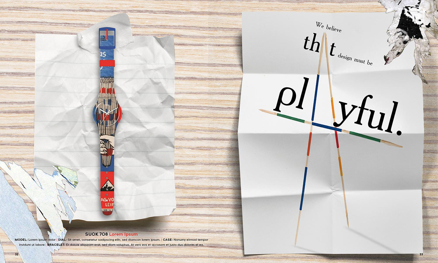 Swatch Lookbook Motiv Playful